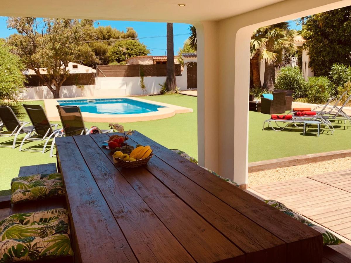 Javea Dream Luxury Villa With Pool, Lounge, Bbq, Airco, Wifi Balcón del Mar Exterior foto