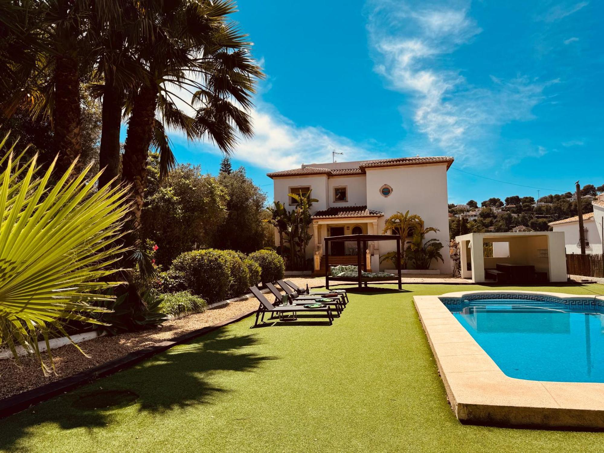 Javea Dream Luxury Villa With Pool, Lounge, Bbq, Airco, Wifi Balcón del Mar Exterior foto