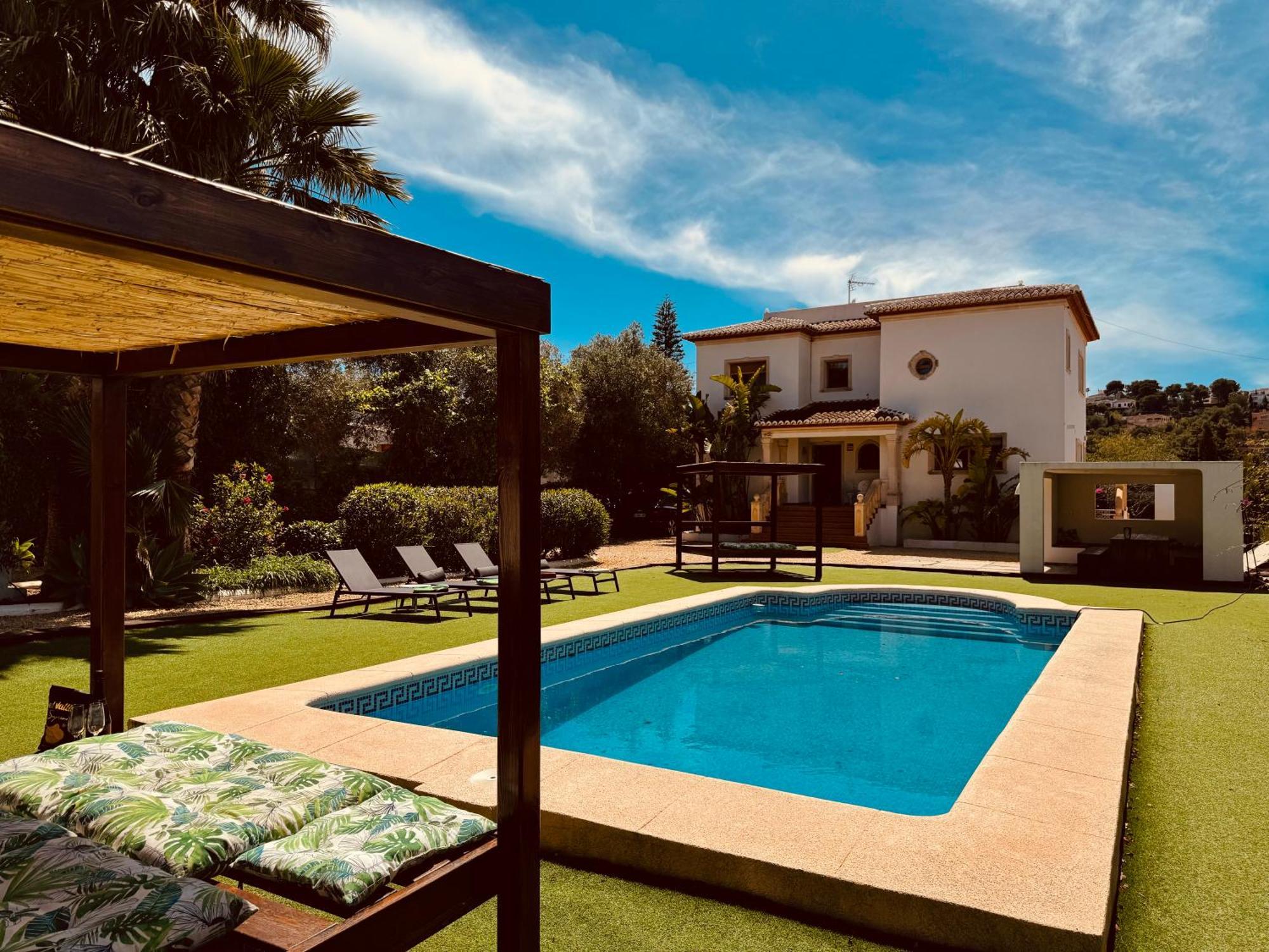 Javea Dream Luxury Villa With Pool, Lounge, Bbq, Airco, Wifi Balcón del Mar Exterior foto